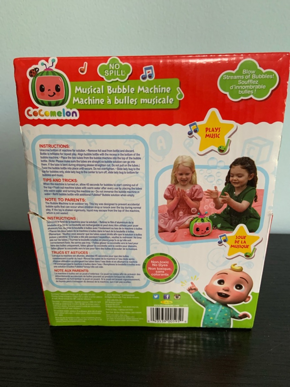 Cocomelon Musical Bubbles Machine New - Picture 5 of 7